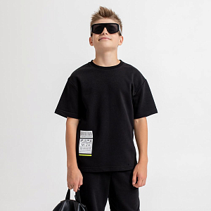 Костюм с шортами MIZA, черный